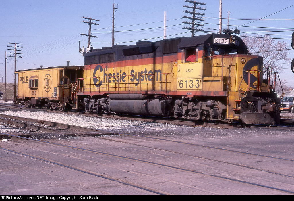 CSX 6133 with P&amp;LE 500